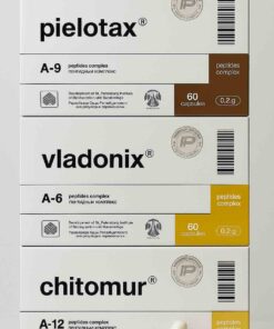 Urinary excretory system Peptide Bundle - A-6 Vladonix A-12 Chitomur A-9 Pielotax