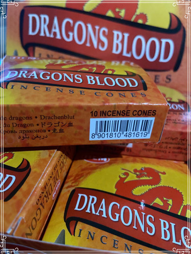 Dragons Blood incense cones