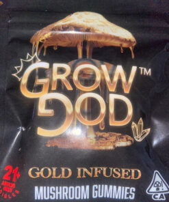 GrowGOD Gold infused Mushroom Gummies